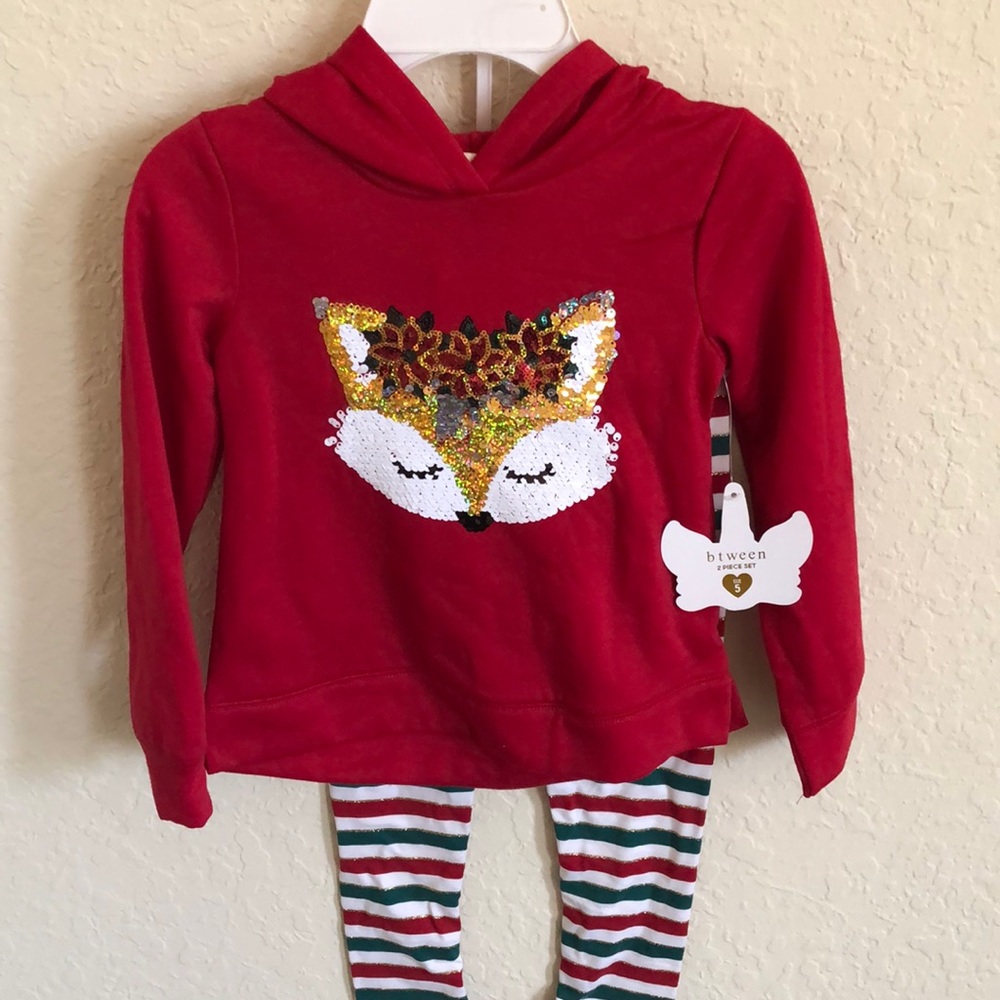 Between girls hoodie 2 piece set